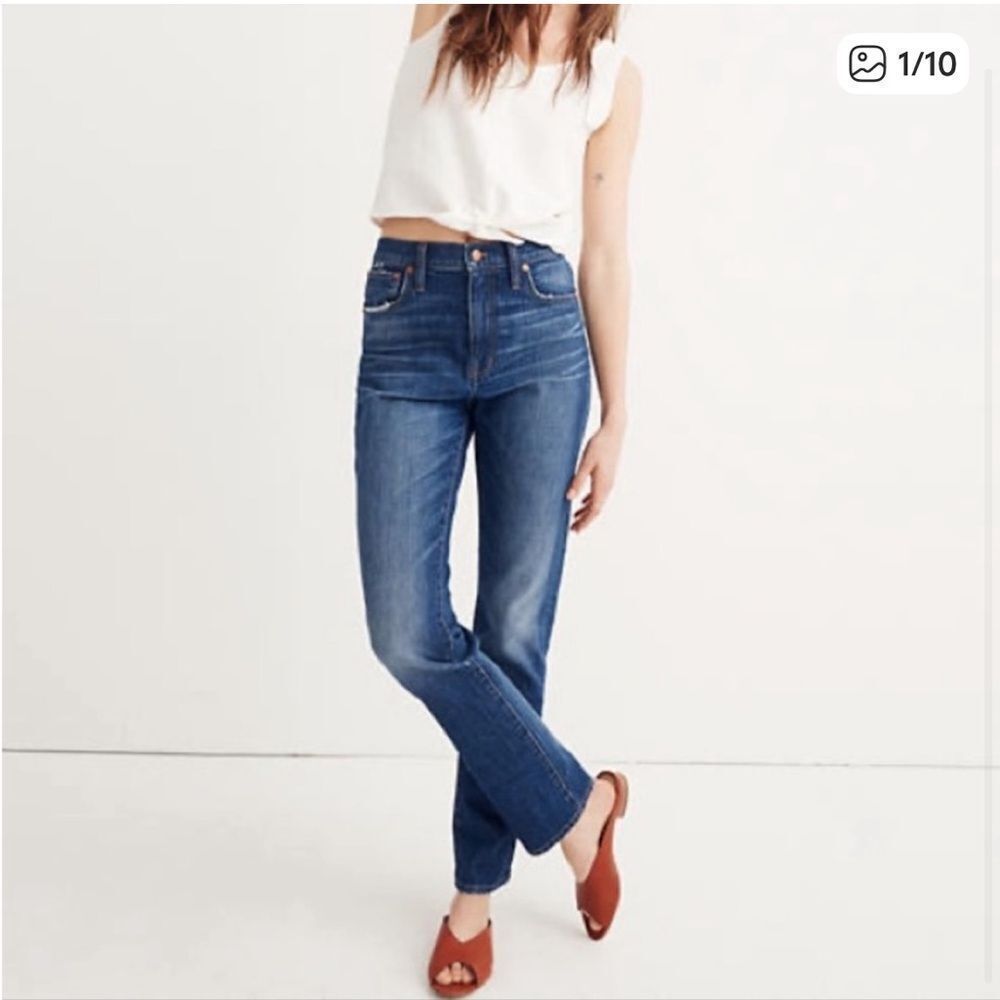 Madewell The High Rise Slim Boy jean Womens 33